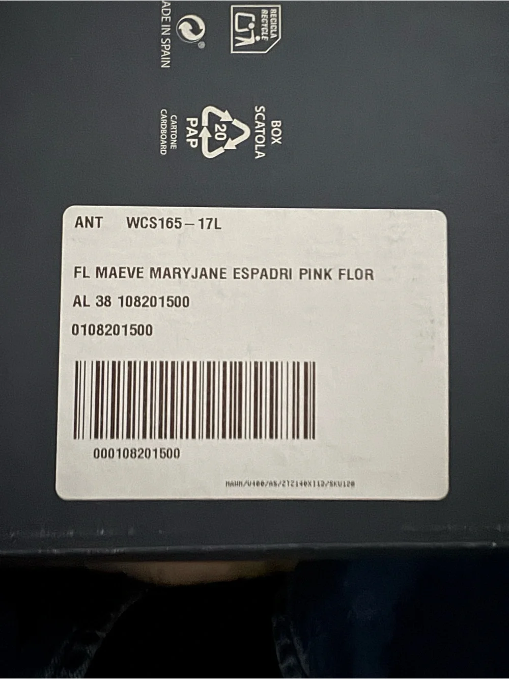 Maeve Pink Floral Canvas Mary Jane Espadrilles